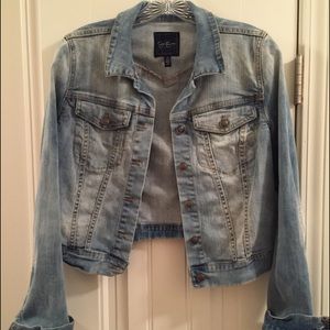 Cute Jessica Simpson Pixie Jean Jacket!