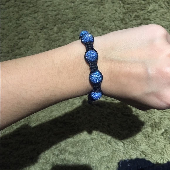 Blue stone bracelet