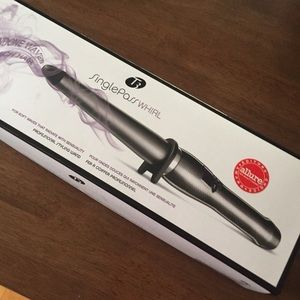 T3 SinglePass Whirl 1.25" Curling Wand Iron