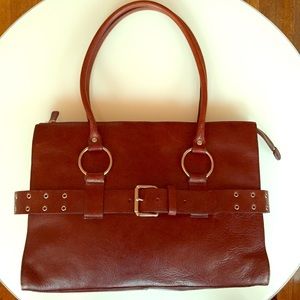 Wilson's Italian Leather Briefcase/ Laptop Bag