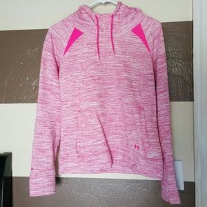 Pink Under Armour hoodie
