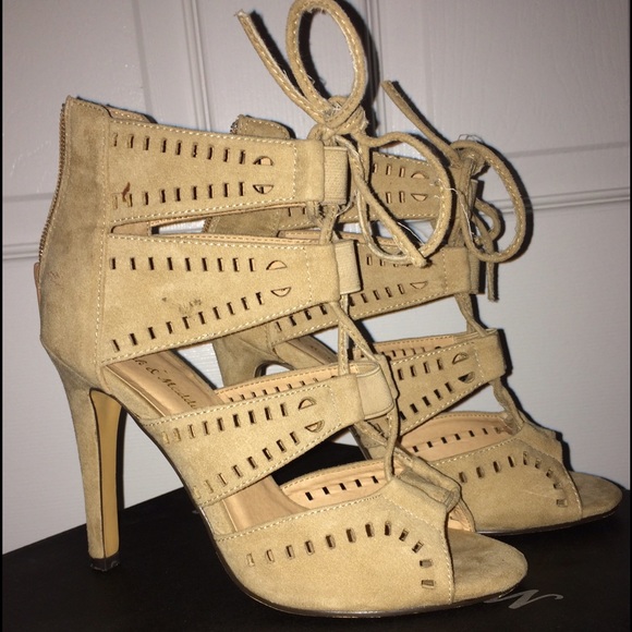 Taupe High Heels