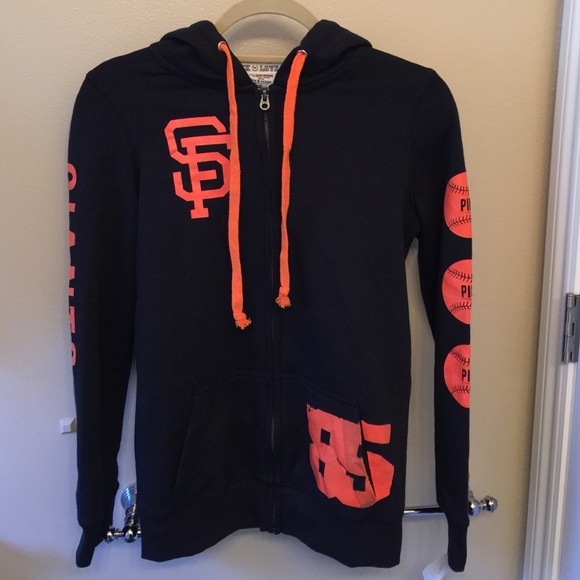 RARE Victoria Secret PINK SF Giants Hoodie