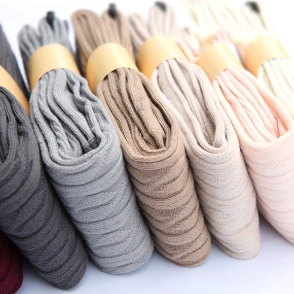 Thigh High Knit Winter Socks
