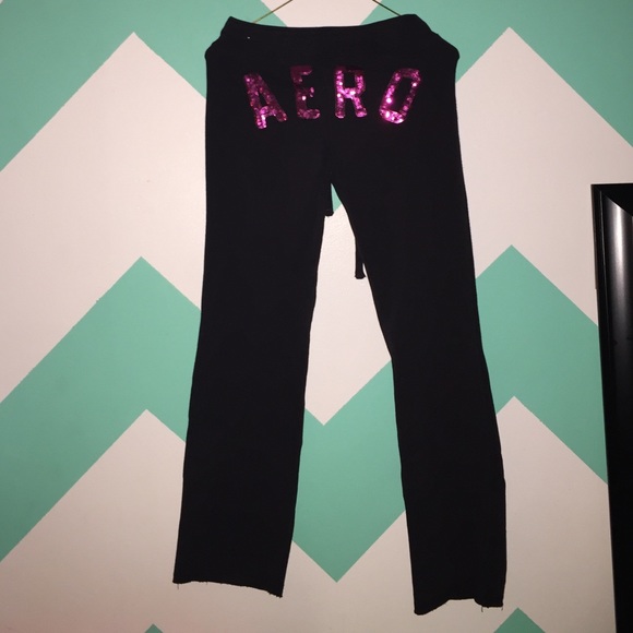 Aeropostale Black Sweats