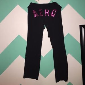 Aeropostale Black Sweats