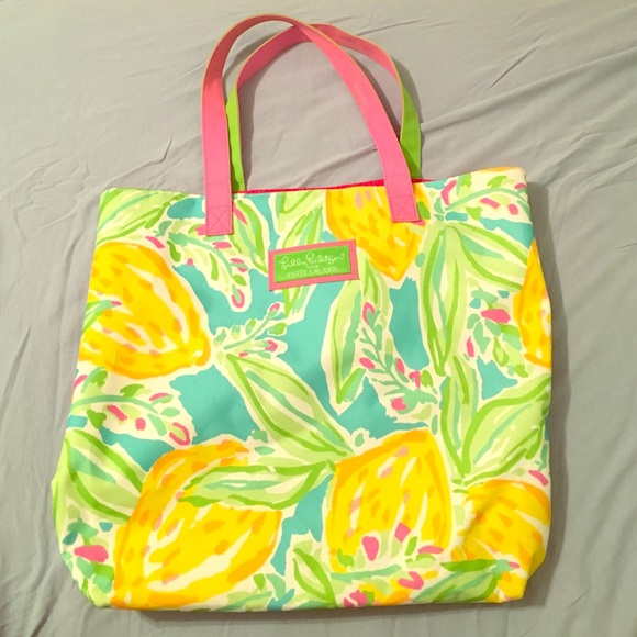 Lily Pulitzer beach bag