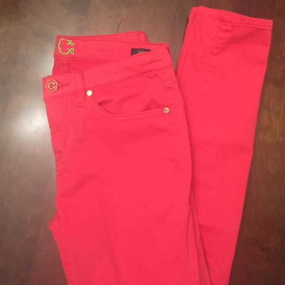 C. Wonder red pants