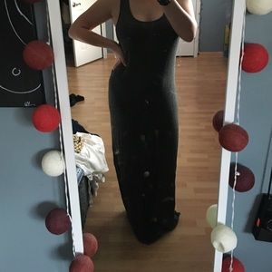 LOWEST Dark Grey Maxi