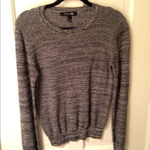 Light Weight Grey/Black/White Sweater