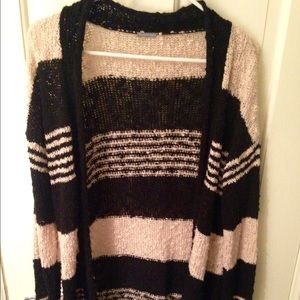 Black and White Cardigan