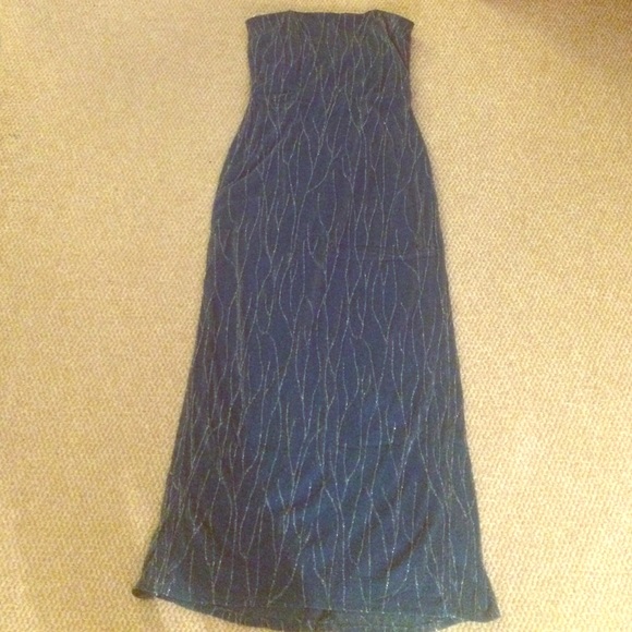 Jessica McClintock long halter dress