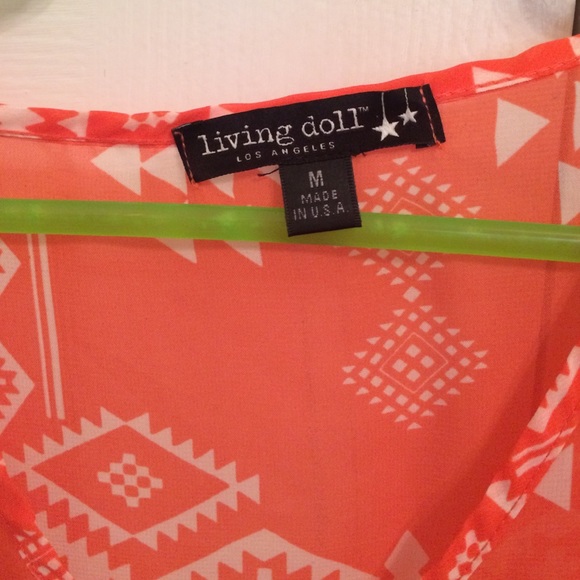 Aztec pattern blouse - Picture 2 of 2