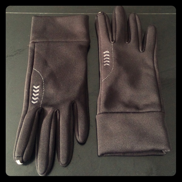 Black Smart Phone Gloves