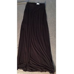 Black Maxi Skirt