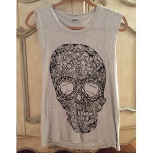 Lauren Moshi Skull Tank