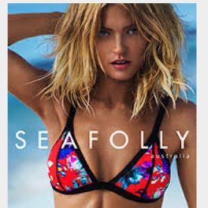 NET Seafolly Field Trip Bikini Top