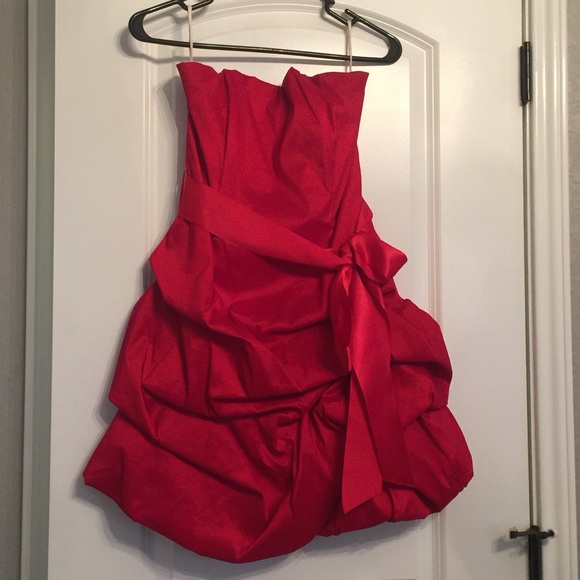 Red prom dress