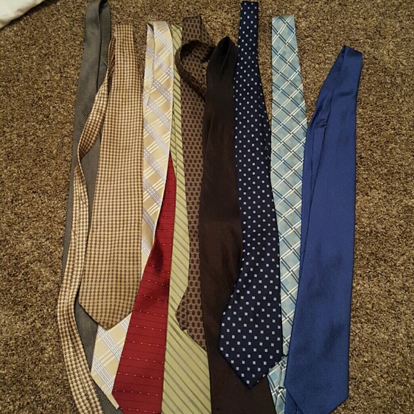 FLASH 2 DAY SALE-Bundle of 9 very nice men's ties.