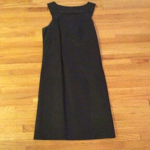 J. Crew classic black dress