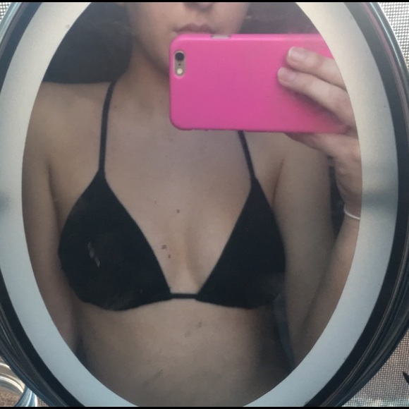 Back Design Black Abercombie & Fitch Bikini Top