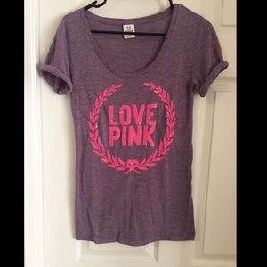 PINK Victoria Secret Sequin Tee