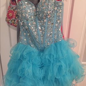 SHERRI HILL SHORT DRESS