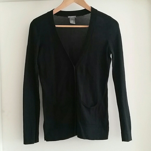 Ann Taylor Sweaters - Black Ann Taylor petites cardigan