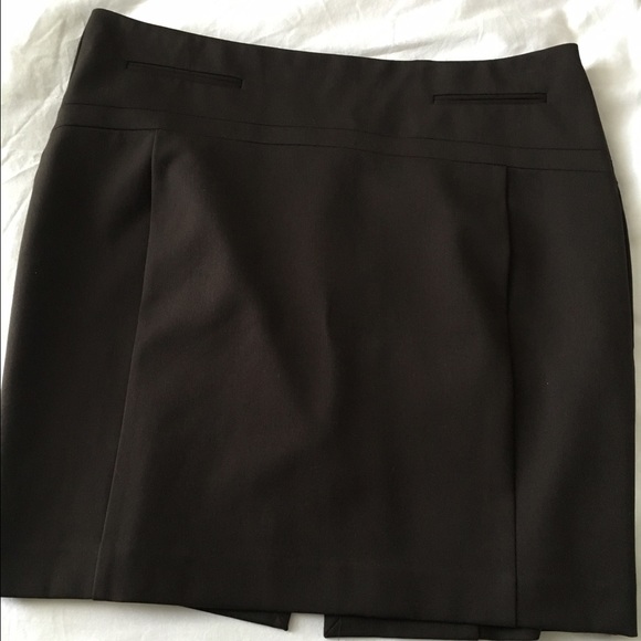 Brown professional skirt