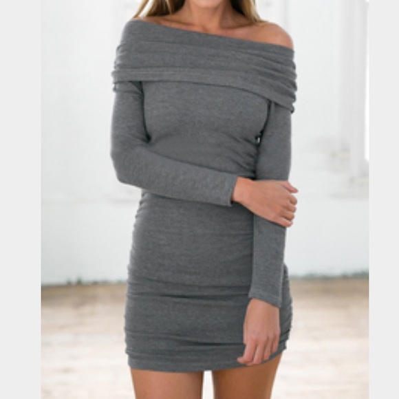 Grey romwe dress