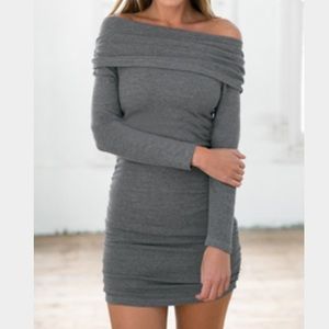 Grey romwe dress
