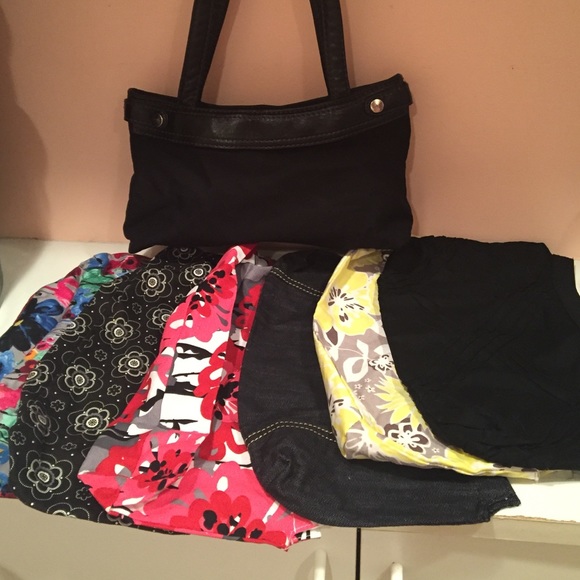 Thirty one Skirt purse with 5 skirts