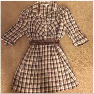 Max Studio plaid tunic/ dress