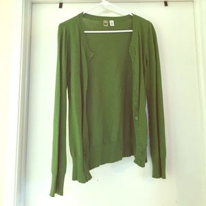 Button-down cardigan