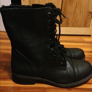 Lace Combat Boots