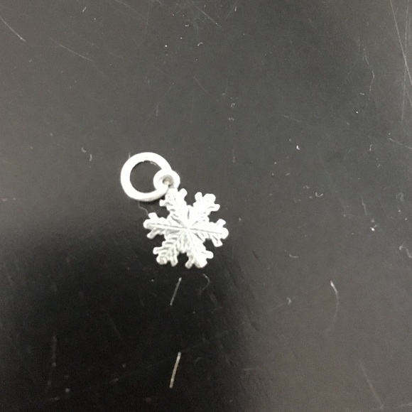 Snowflake charm for charm bracelet or necklace