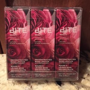 Bite Deconstructed Rose Lipstick Trio