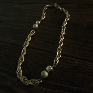 SOLD Gold chain necklace.