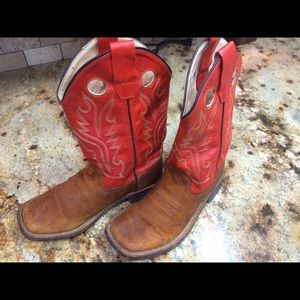 cowboy boots kids size 4 youth