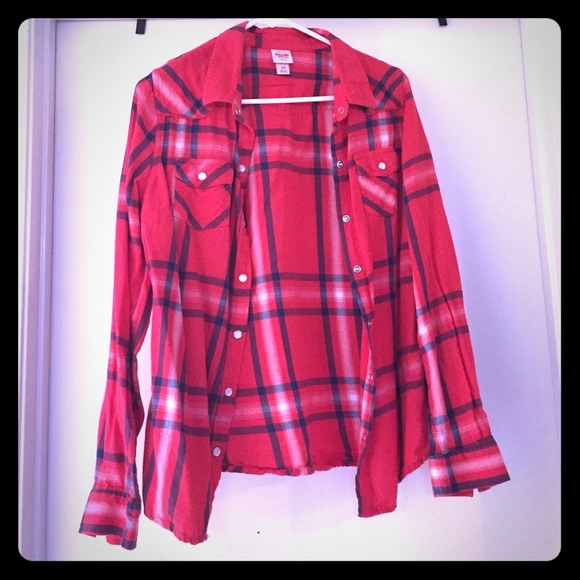 Button-down flannel