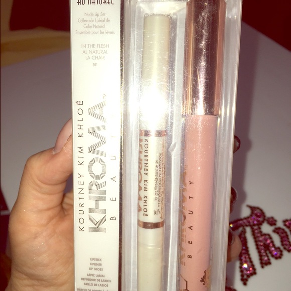 "KHROMA" Beauty by Kourtney Kim Khloe lip set (2)