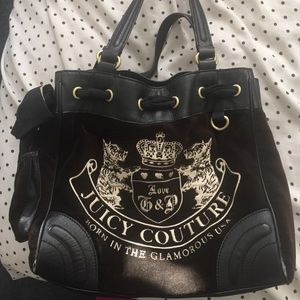 Dark brown/ black juicy couture