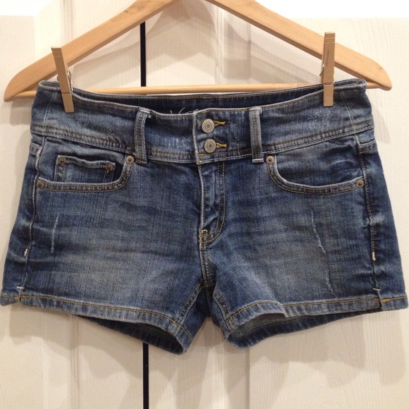 Victoria's Secret Hipster Jean Shorts size 0