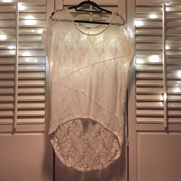 Free People Laced Top