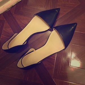 Zara black flats