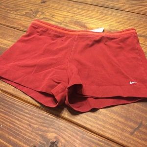 SOLD Nike shorts w/ spandex underneath.