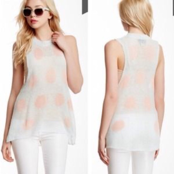 ⚡️ 1-DAY FLASH SALE⚡️ PolkaDot Trailer CutOff Tank