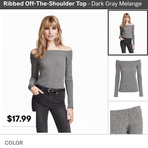 off the shoulder top