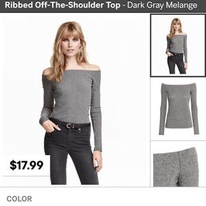 off the shoulder top