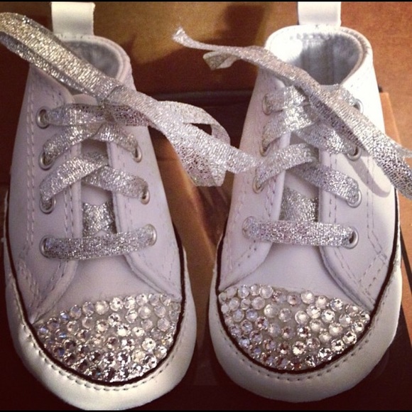 Baby bling custom shoes